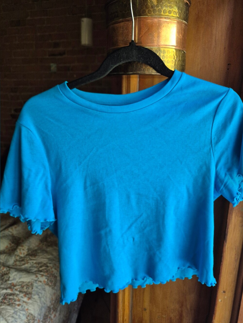 Lucy & Yak Cropped Tee